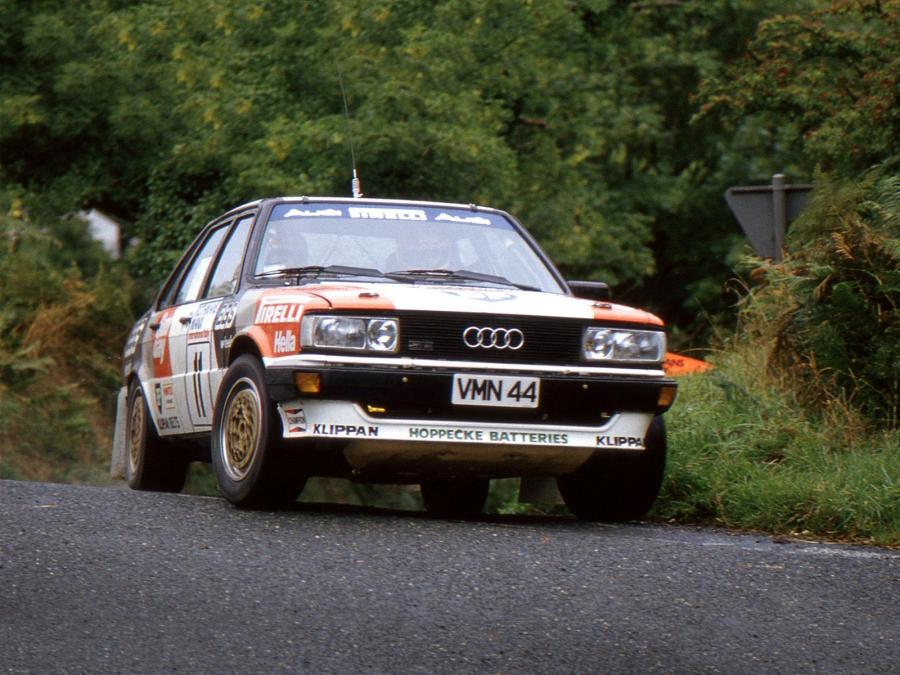  Audi 80 Quattro Rally Car (B2) 1983 года  (фото 1 из 2)